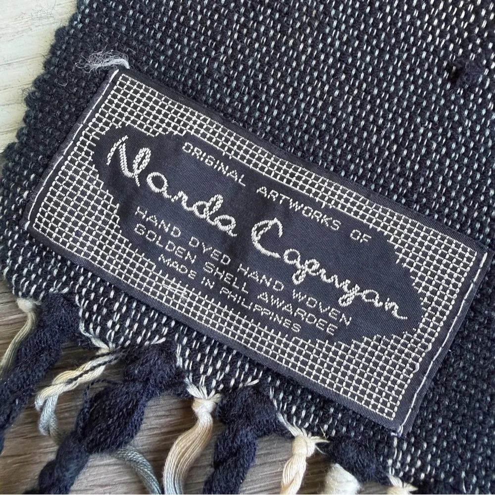 Narda's Rare wool boho handwoven wall hanging